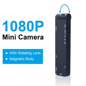 MD14 Motion Detection 1080P Rotable Lens HD Light Body Action Camera Video Loop Recording Camcorder