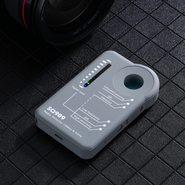 Original BEMDEKE Spy Hidden Camera Detector Audio Bug Detector Vibration Warning Anti Candid Anti Eavesdropping 4