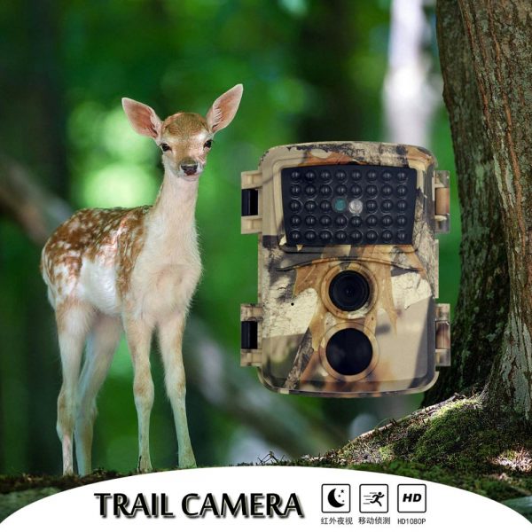 PR600C Autum Camo Hunting Camera 1080p Night Vision 940nm Infrared LED Trail Camera Outdoor Wildlife Camera