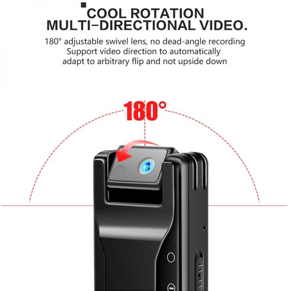 Rotable Lens Camera with Night Vision Video or Voice record switch and WiFi Video can watch 2