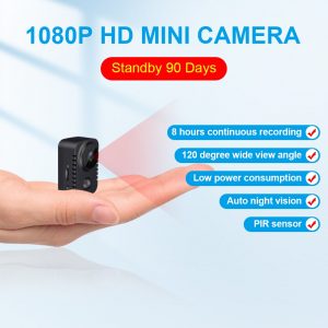 MD29 90 Days Standby Time PIR Motion Detection 1080P HD Mini Camera IR Night Vision Photo
